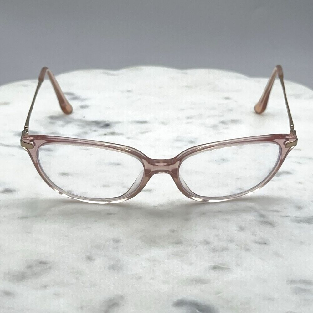 COACH HC 6185 - 5668 ( Transparent Blush ) Eyeglasses Frames Only 54-16-140
